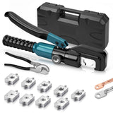 Irondelic Hydraulische Crimpzange Set – Professionelle Kabelverbindungen von 4–50 mm² - Irondelic
