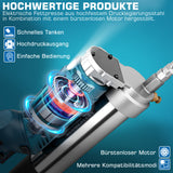 Irondelic Akku Fettpresse 12000 PSI kabellos mit LED, 2-in-1 Griff, 160 g/min, 18–21V, inkl. 2 Akkus, Ladegerät & Düsen für Auto, Werkstatt & Maschinen kaufen - Irondelic