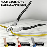 Irondelic Hydraulische Crimpzange 4–70 mm² Set mit 9 Pressbacken, Kabelschneider & Koffer - Irondelic