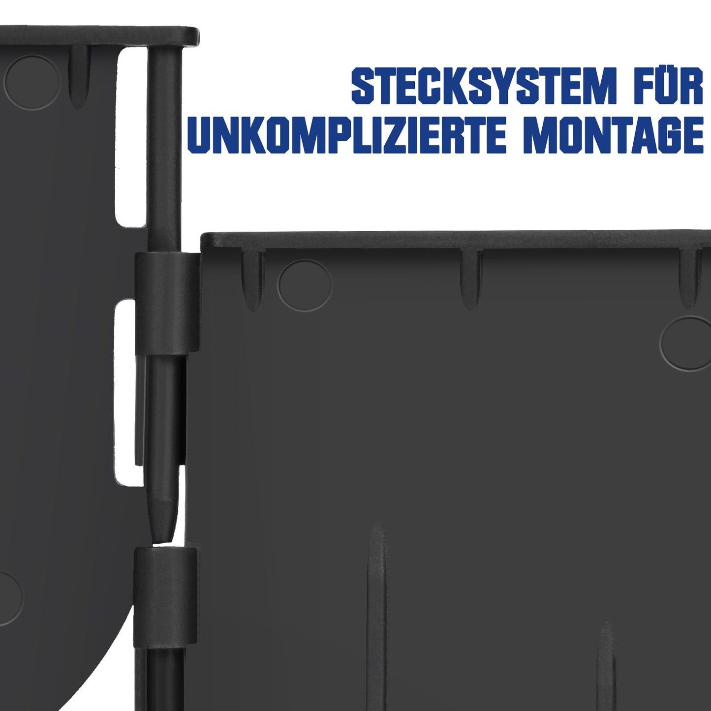 Irondelic Rasenkante PA66 GF30 2er-Set 21,4m | Flexible Pflasterkante Doppelpack | Beeteinfassung schlagfest 144-teilig