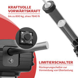 Irondelic 25-tlg. Akku-Kartuschenpresse Set 500W | Profi Auspressgerät mit 2x Akkus | Fugen-Dichtstoffpresse für 310ml & 600ml im Koffer - Irondelic